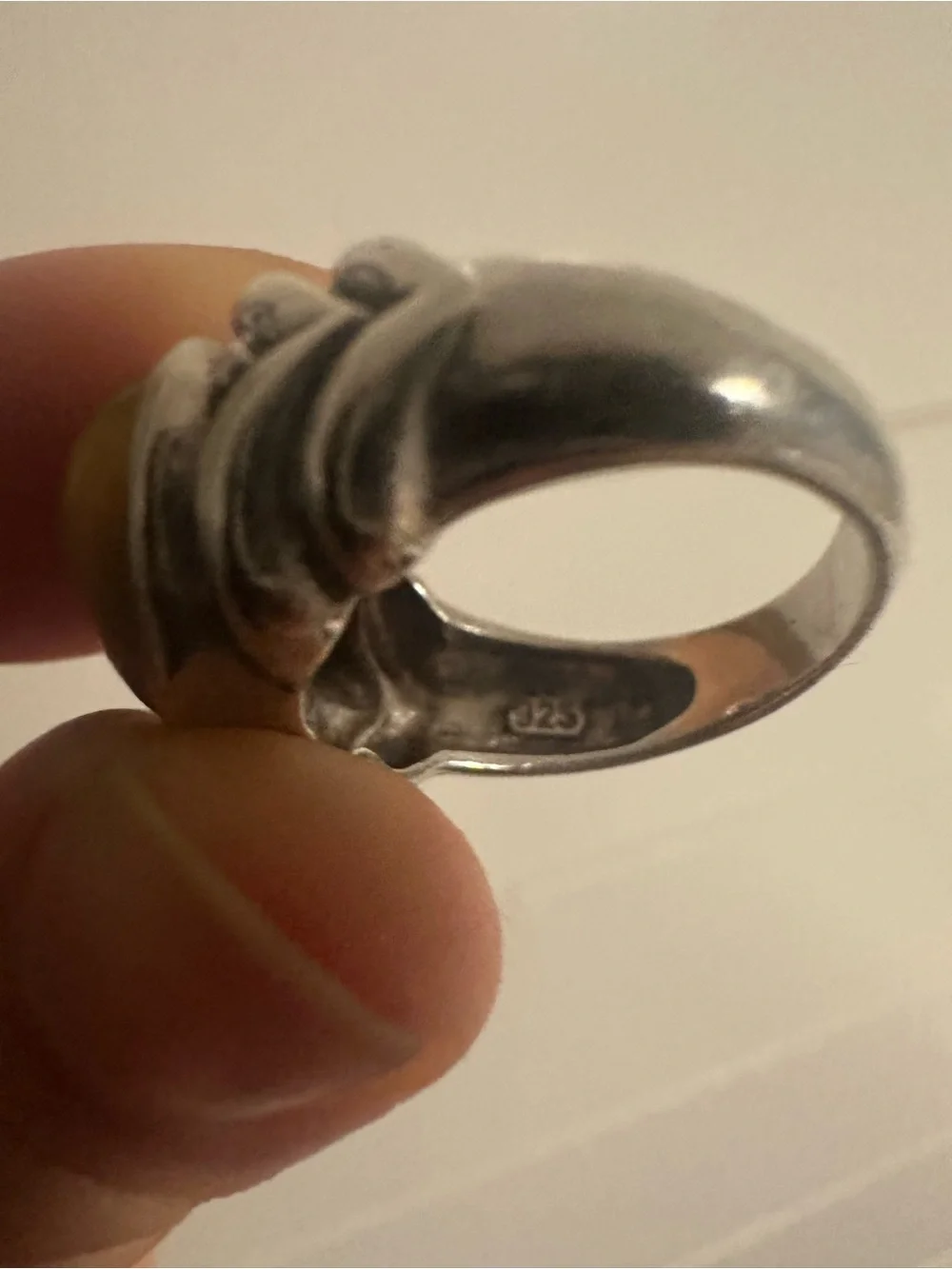 Vintage Sterling Silver Tiger Eye Ring | Size 6
